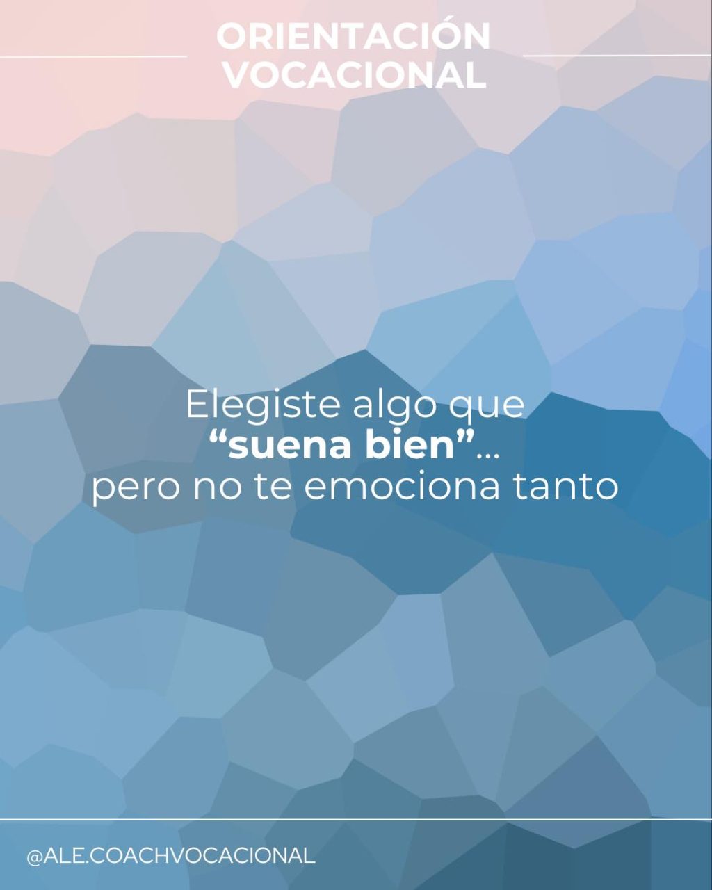 Instagram post from ale.coachvocacional. This post is in position 3.