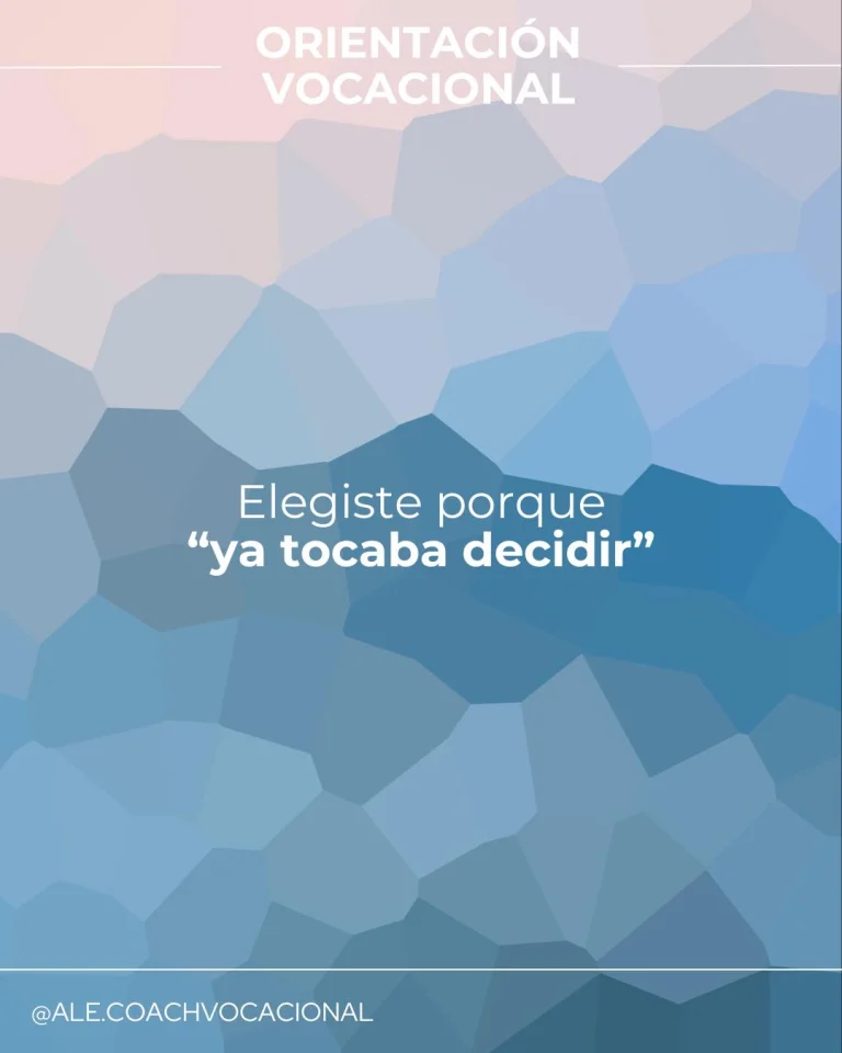 Instagram post from ale.coachvocacional. This post is in position 1.