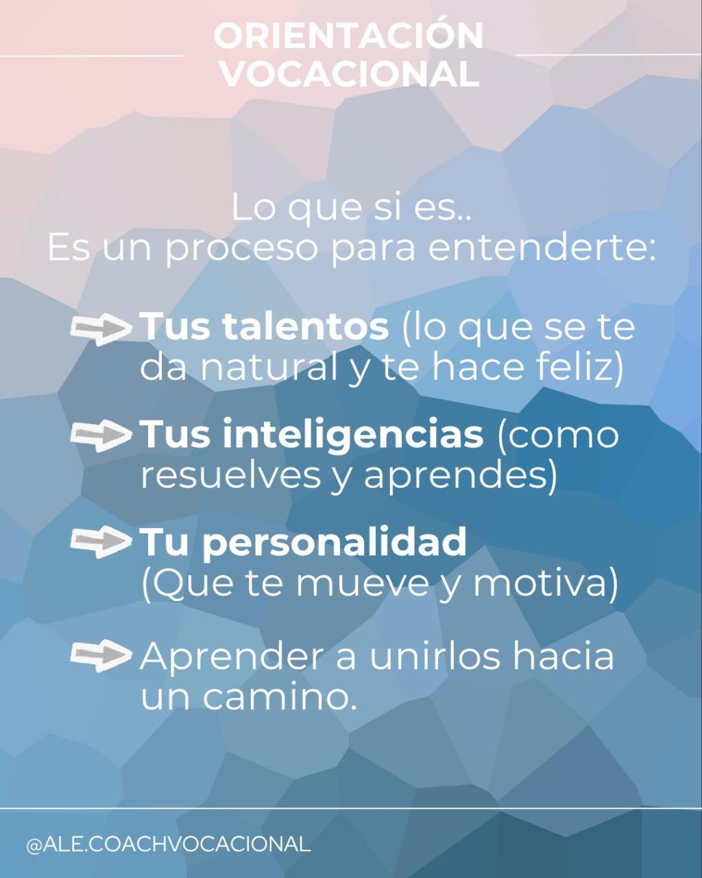 Instagram post from ale.coachvocacional. This post is in position 3.